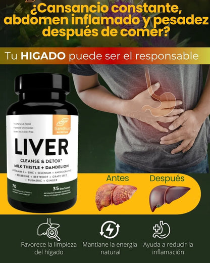 LIVER DETOX - LIMPIEZA Y DESINTOXICACIÓN DEL HÍGADO