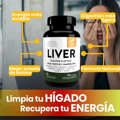 LIVER DETOX - LIMPIEZA Y DESINTOXICACIÓN DEL HÍGADO