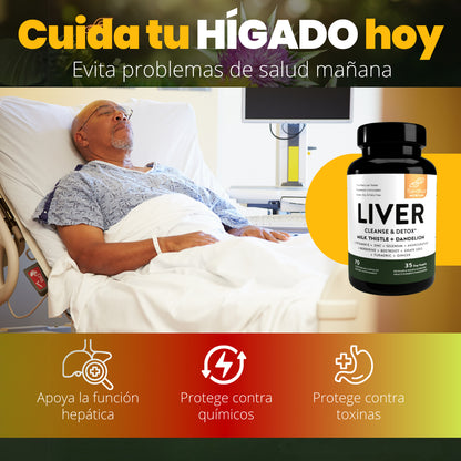 LIVER DETOX - LIMPIEZA Y DESINTOXICACIÓN DEL HÍGADO