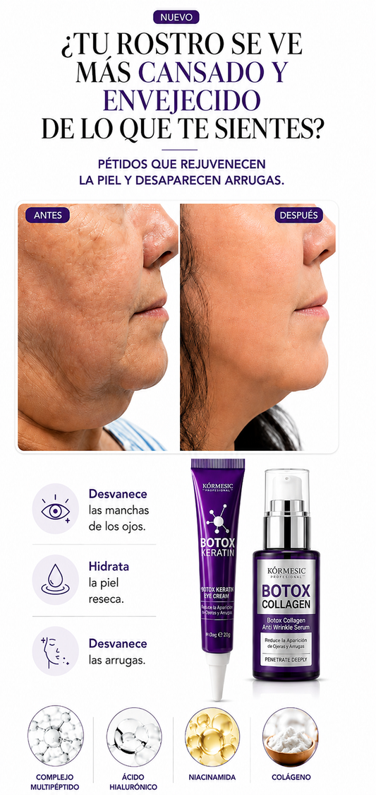 KIT ANTIEDAD - SERUM + CREMA OJOS