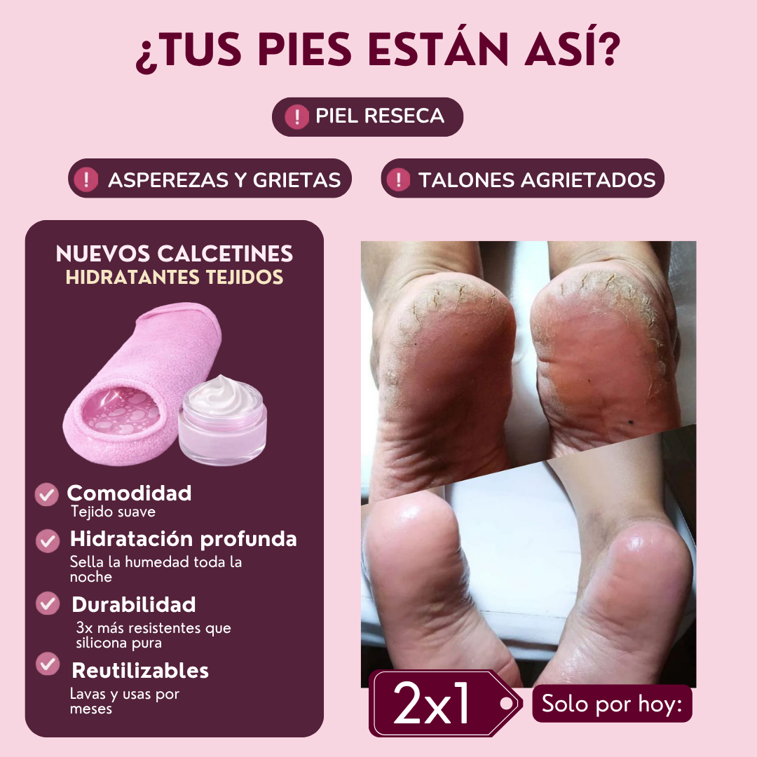 CALCETINES DE GEL HIDRTANTE