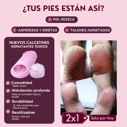 CALCETINES DE GEL HIDRTANTE