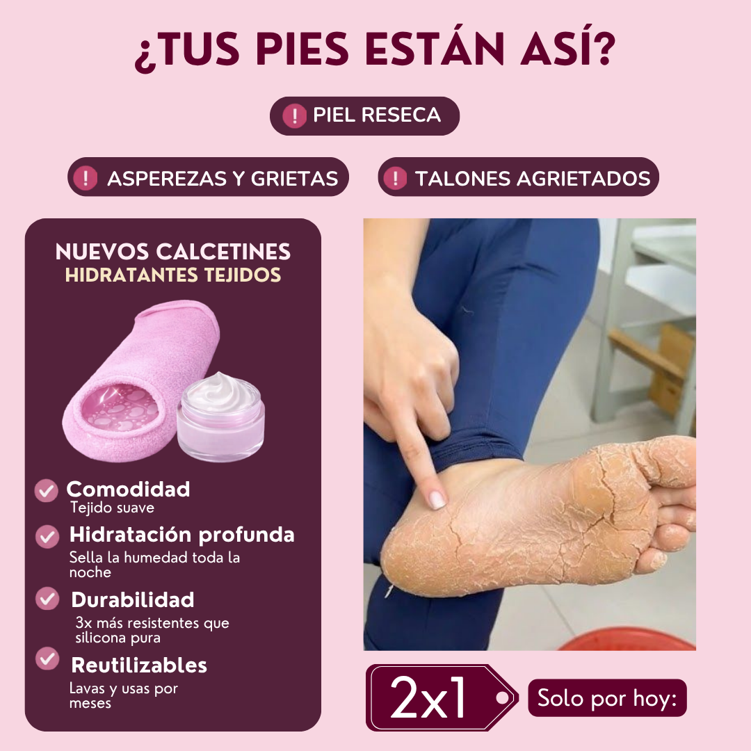 CALCETINES DE GEL HIDRTANTE