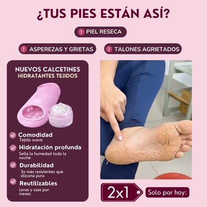 CALCETINES DE GEL HIDRTANTE